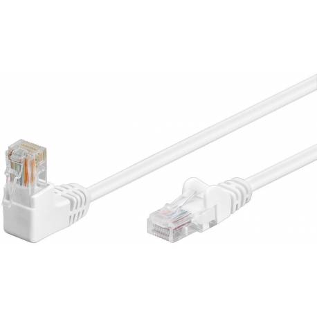 PATCH CABLE U/UTP CAT5E 1x90ø 5m ALB